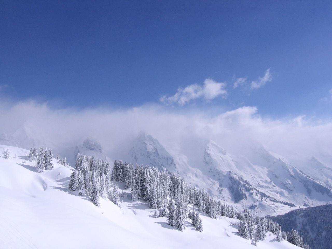 Vue Aravis Grand Bornand