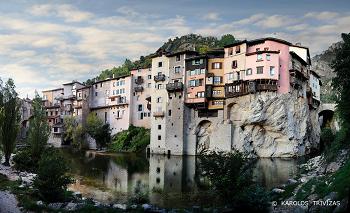 Maisons Suspendues, Pont en Royans