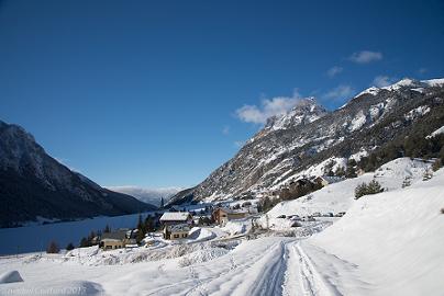 Vallée de Ceillac en hiver