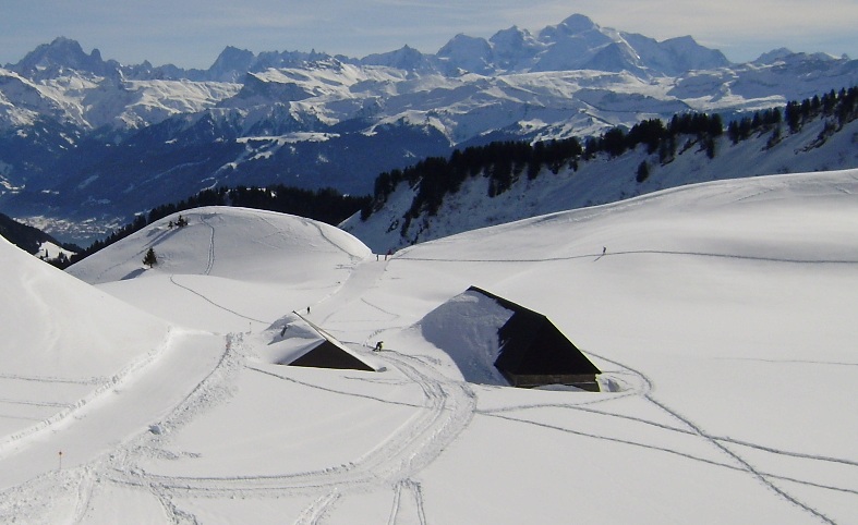 station ski Praz de Lys Sommand